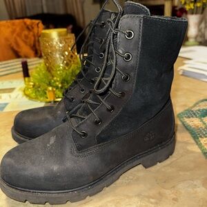 Timberland Black Winter Lace-Up Boots